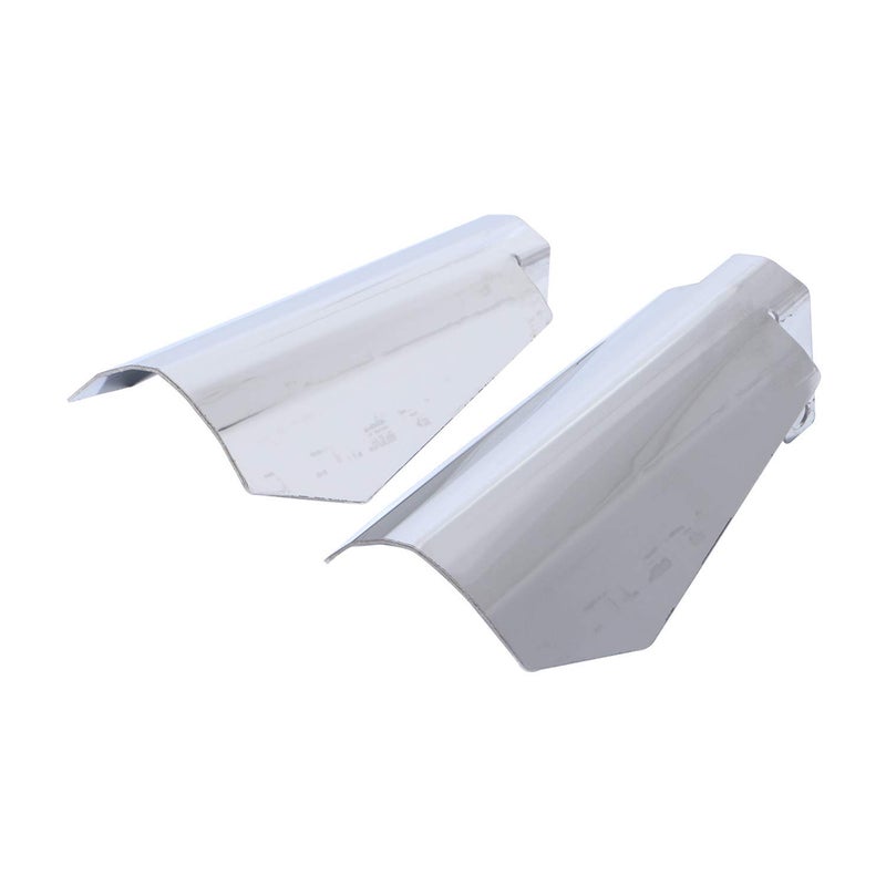 XMMT Chorme Coffin Cut Hand Guards Customs Handguards for Harley Touring Electra Street Road Glide Road King Baggers,Large - Image 3